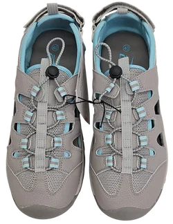 CRANE Damen Outdoor Sandalen - Gr 39 - grau  - Bild 3