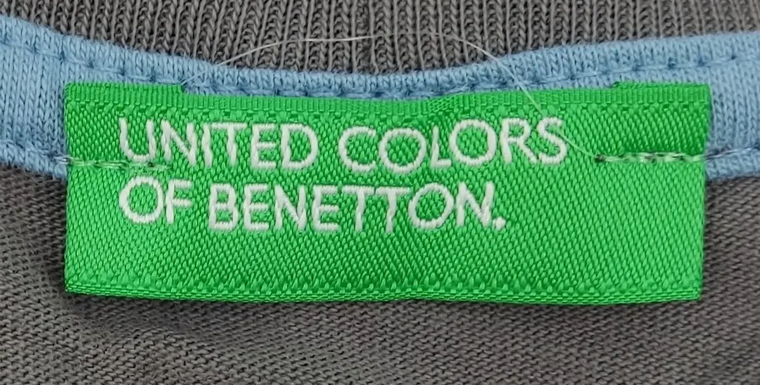 United Colors of Benetton Kindershirt grau Gr. 2XL – Bild 3