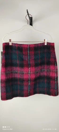 Mini-Bleistiftrock Lauren Ralph Lauren Mohair Gr. 44 Kariert | Neu Mit Etikett - Bild 2