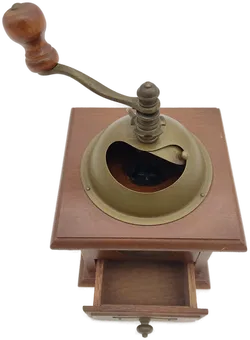 Vintage-Kaffeemühle Holz | Retro-Charme - Bild 3