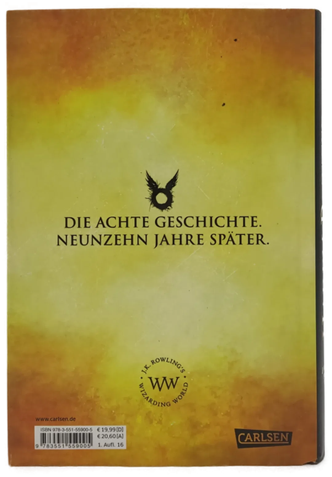 Buch "Harry Potter und das verwunschene Kind" von Joanne Kathleen Rowling, Jack Thorne und John Tiffany – Bild 2