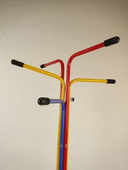 Vintage-Garderobe IKEA PLAGG - 90er-Jahre - rot/gelb/blau - Bild 6