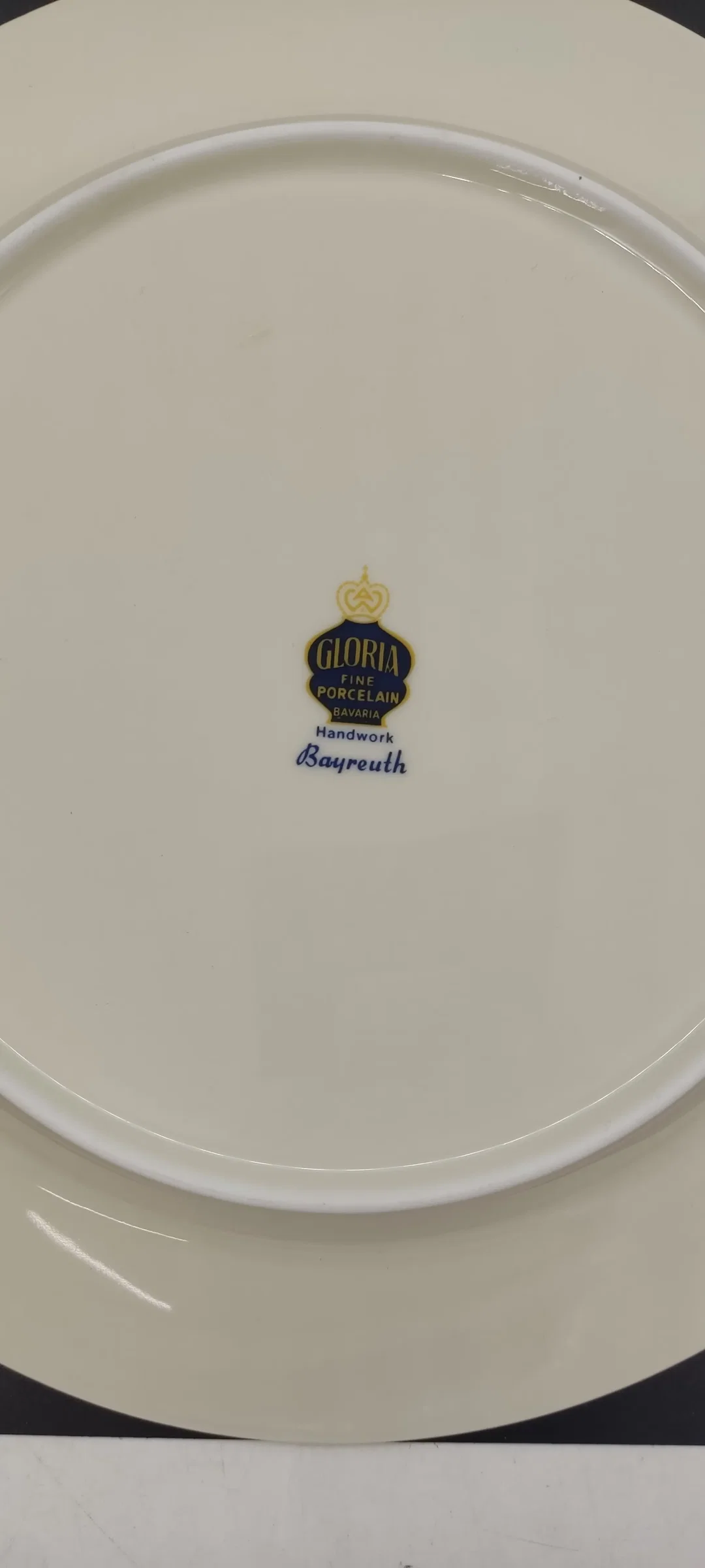 Gloria Fine Porcelain Bavaria Bayreuth Teller – Bild 2