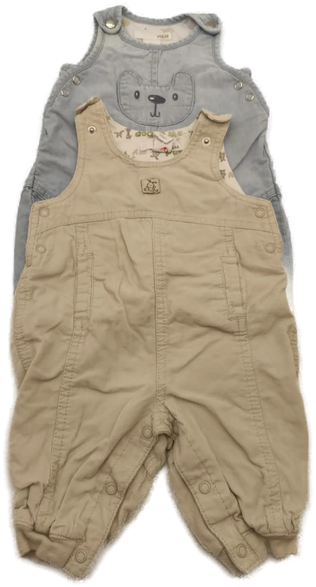 2er Set Latzhosen, Baby Gr. 56 – Bild 1