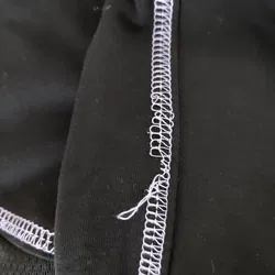 Sports Edition Damen Sporthose kurz schwarz - lila - Gr. EUR 44 - Bild 4