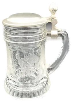 Original BMF Schnapskrügerl mit Zinndeckel - Bild 4