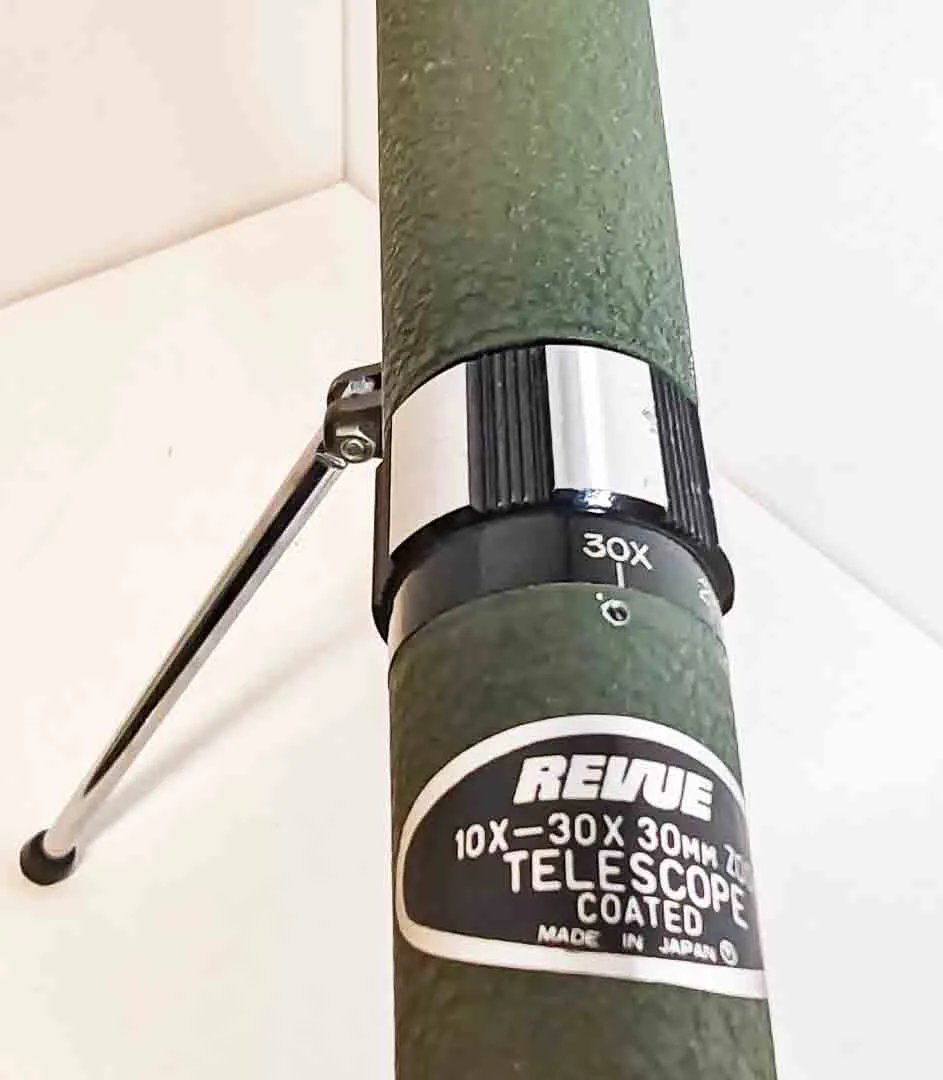 Vintage Revue Zoom-Teleskop 10x-30x mit Stativ & OVP – Bild 2