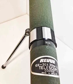 Vintage Revue Zoom-Teleskop 10x-30x mit Stativ & OVP - Bild 2