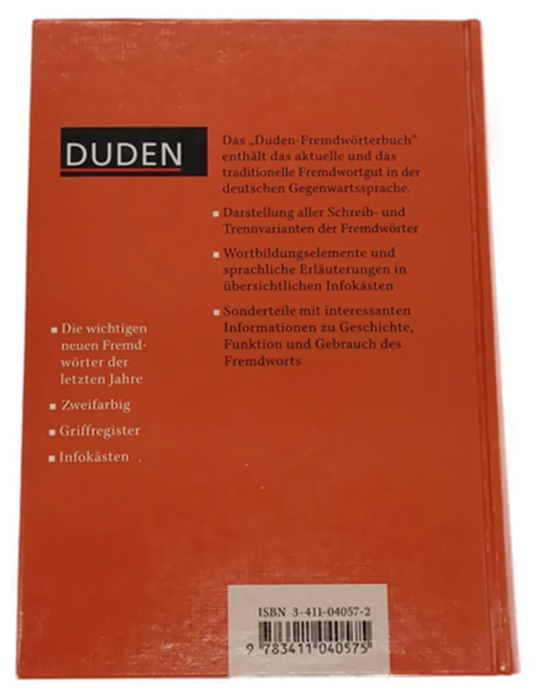Buch "Duden - Das Fremdwörterbuch 5" – Bild 3