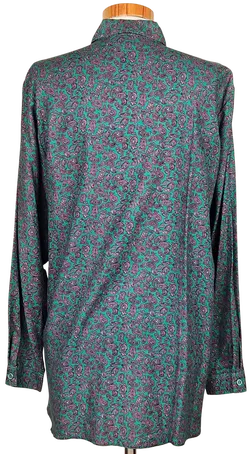 Huber trikot Vintage Damen Bluse, grün - M - Bild 3