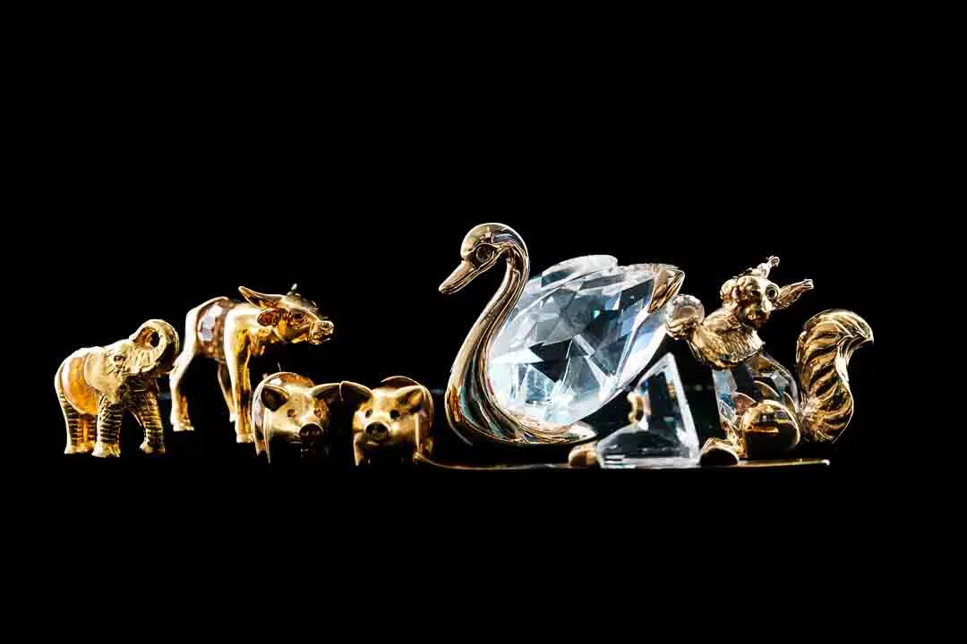 Swarovski Setzkasten Figuren 7 Stück  - Bild 1