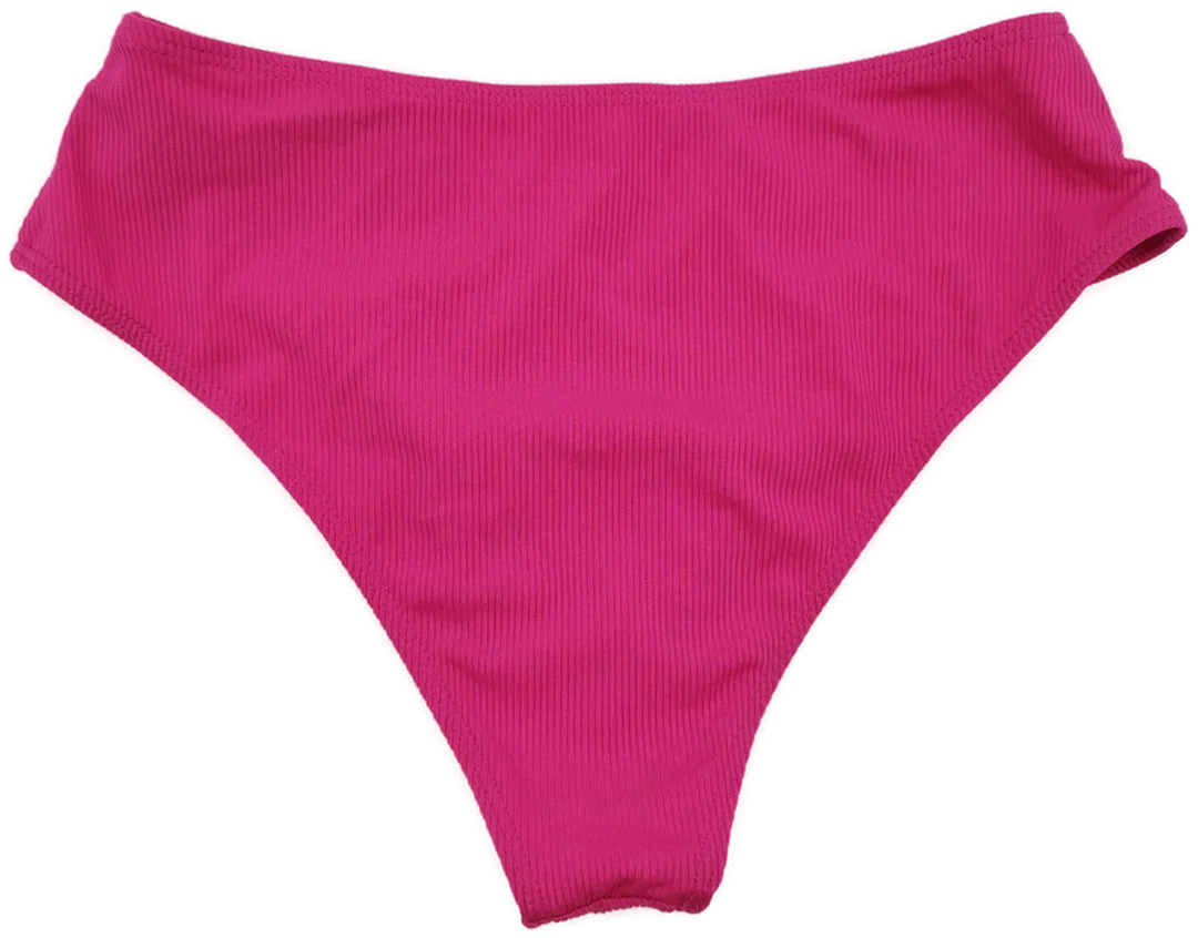 Rosa Schwimm-Slip - Gr. 36 / mit Struktur – Bild 2