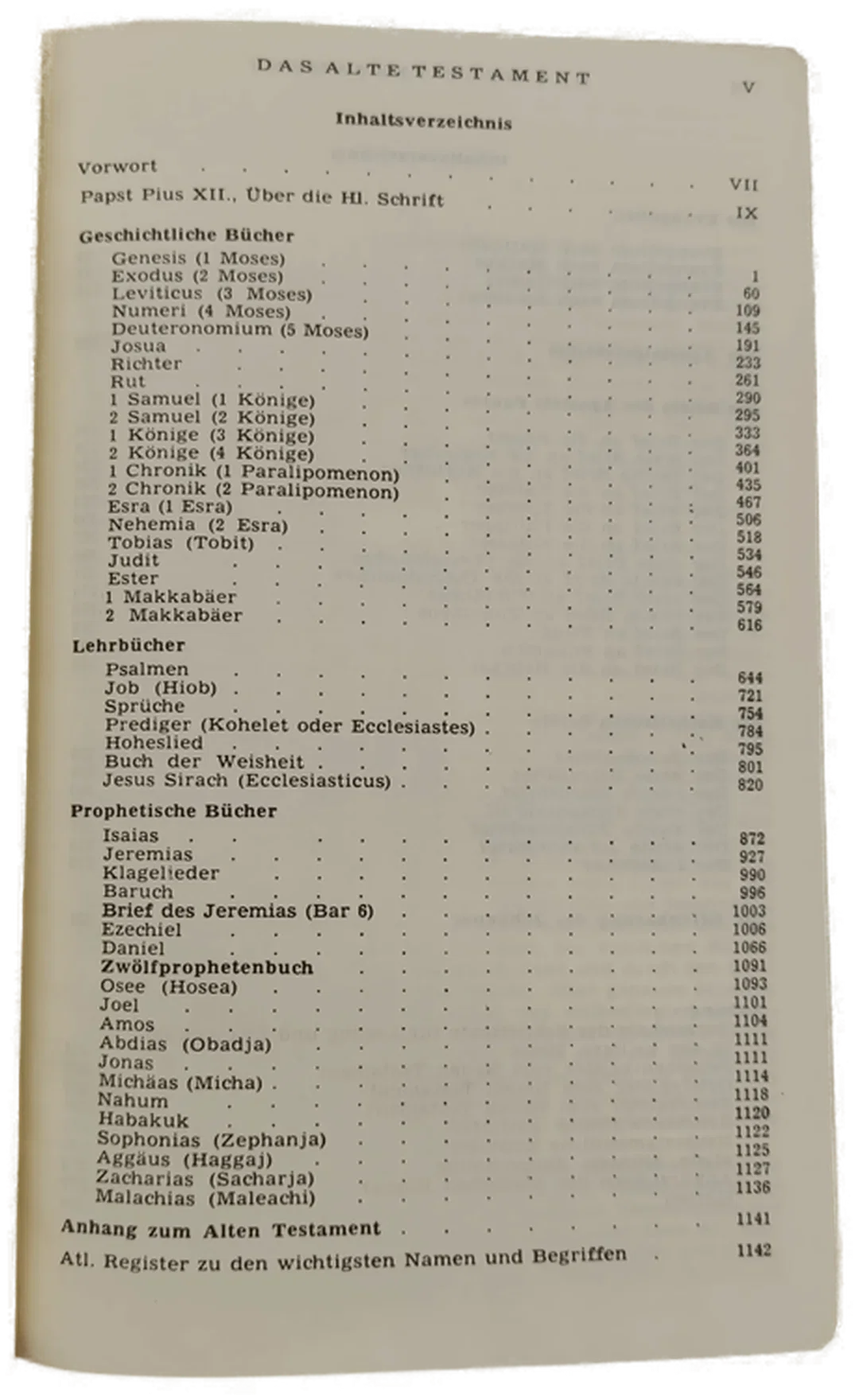 Buch Die Heilige Schrift, Bibel von 1973 schwarz mit Goldrand – Bild 9