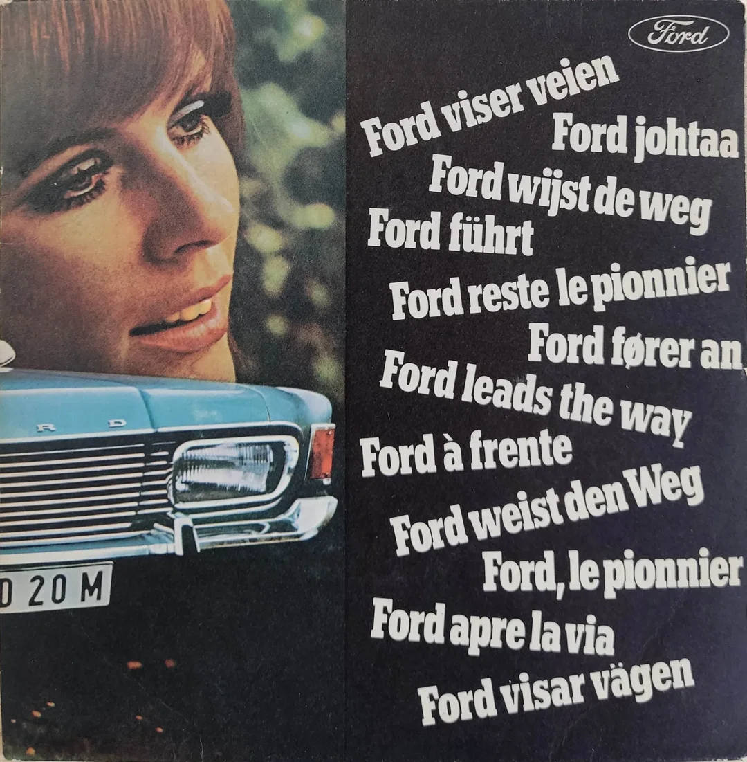 Single Vinyl Samantha Jones "Ford Leads The Way / Go Ahead"  – Bild 1