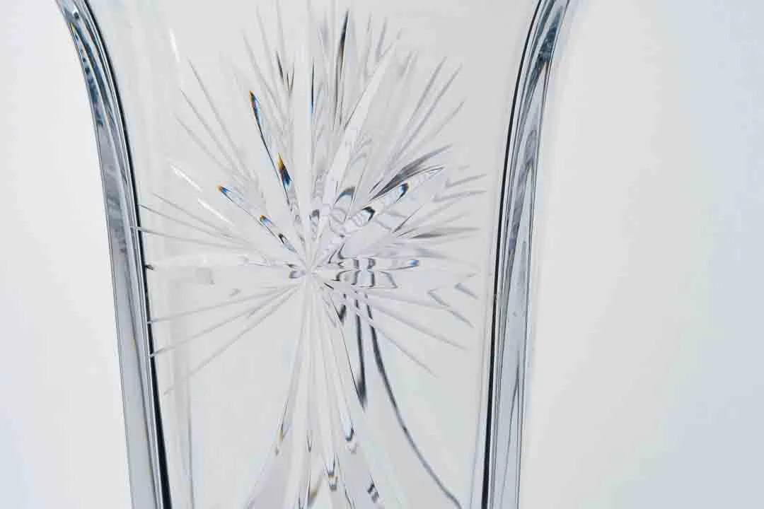 Edel Bohemia Kristallvase – elegante Fertigung aus den 1980er – Bild 3