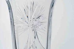 Edel Bohemia Kristallvase – elegante Fertigung aus den 1980er – Vorschau 3