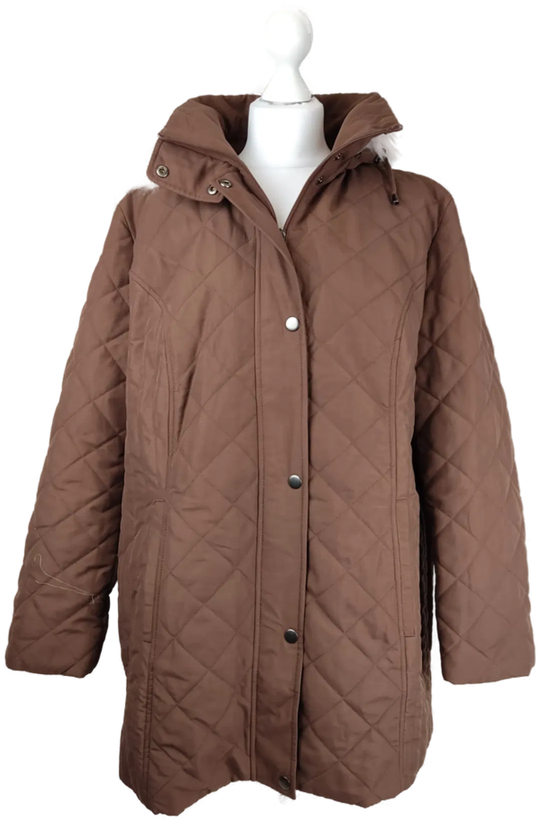 Damen Winterjacke mit abnehmbarer Kapuze Größe 44 | Gemütlicher Klassiker - Bild 1