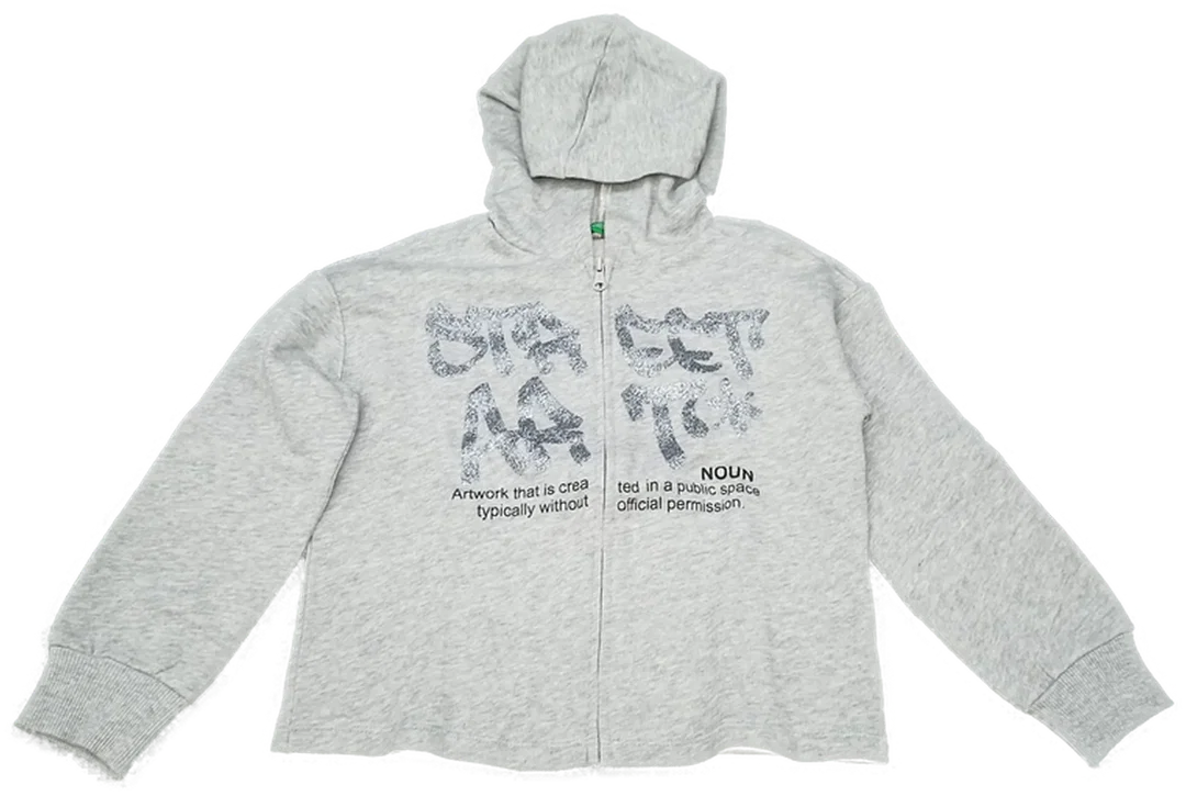 United Colors of Benetton Kinderpullover grau Gr. S - Bild 1