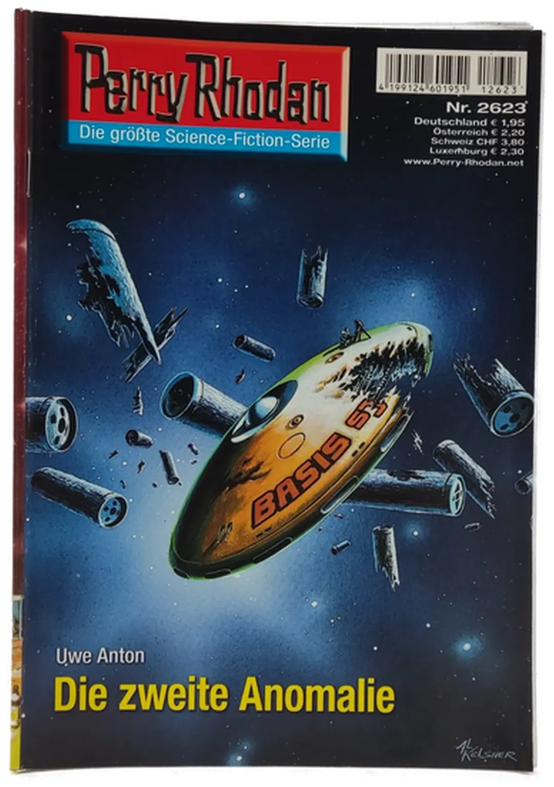  Romanheft Perry Rhodan Die zweite Anomalie Erstauflage Nr.2623 - Bild 2