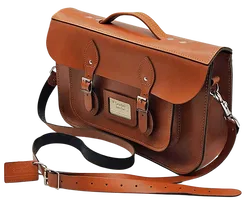 The Leather Satchel Co Aktentasche, braun - Bild 1