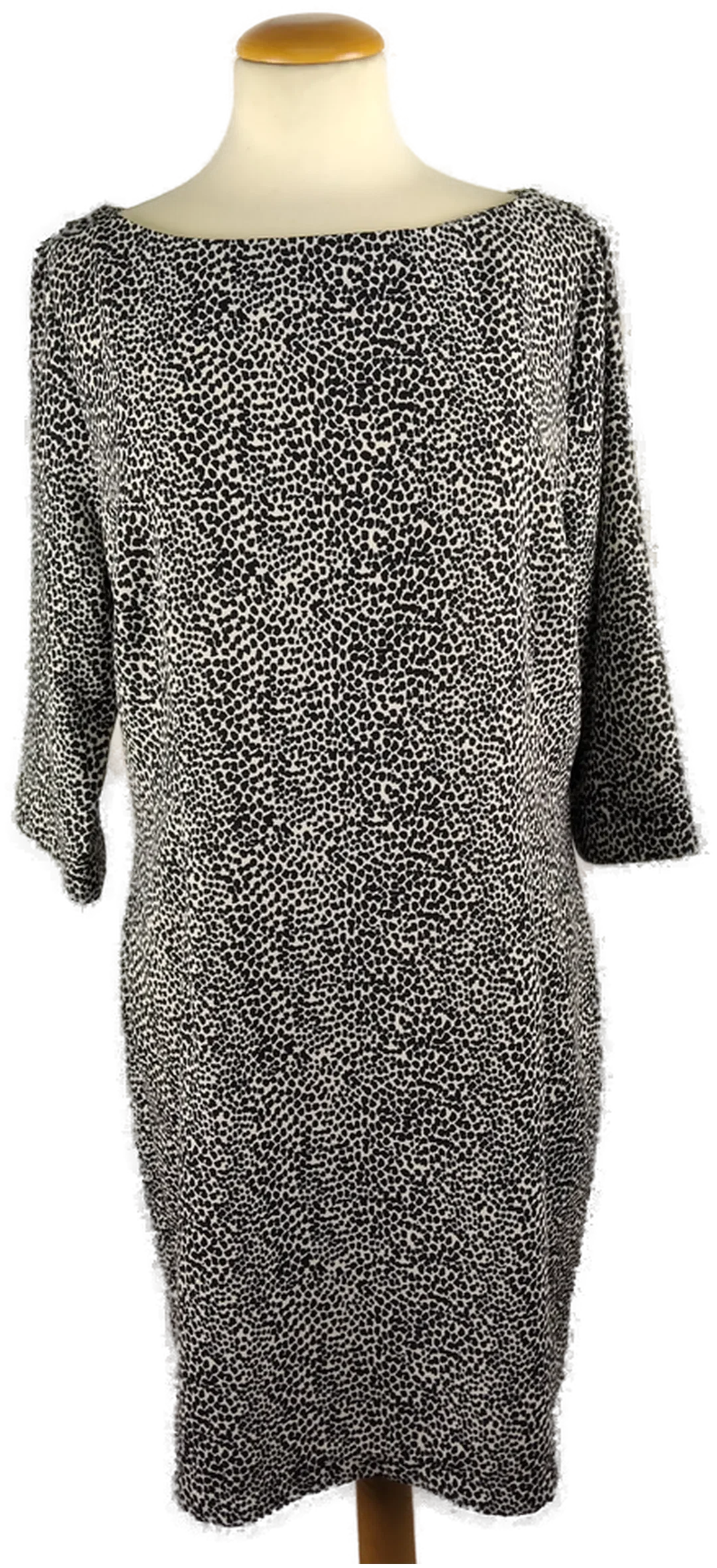 Midikleid Sonstige Viskose Animal Print (Gr. 42) | Business-Chic – Bild 3