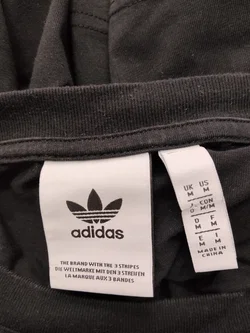 T-Shirt Adidas Unifarben Herren Größe 50 Baumwolle | Casual-Liebling - Bild 4
