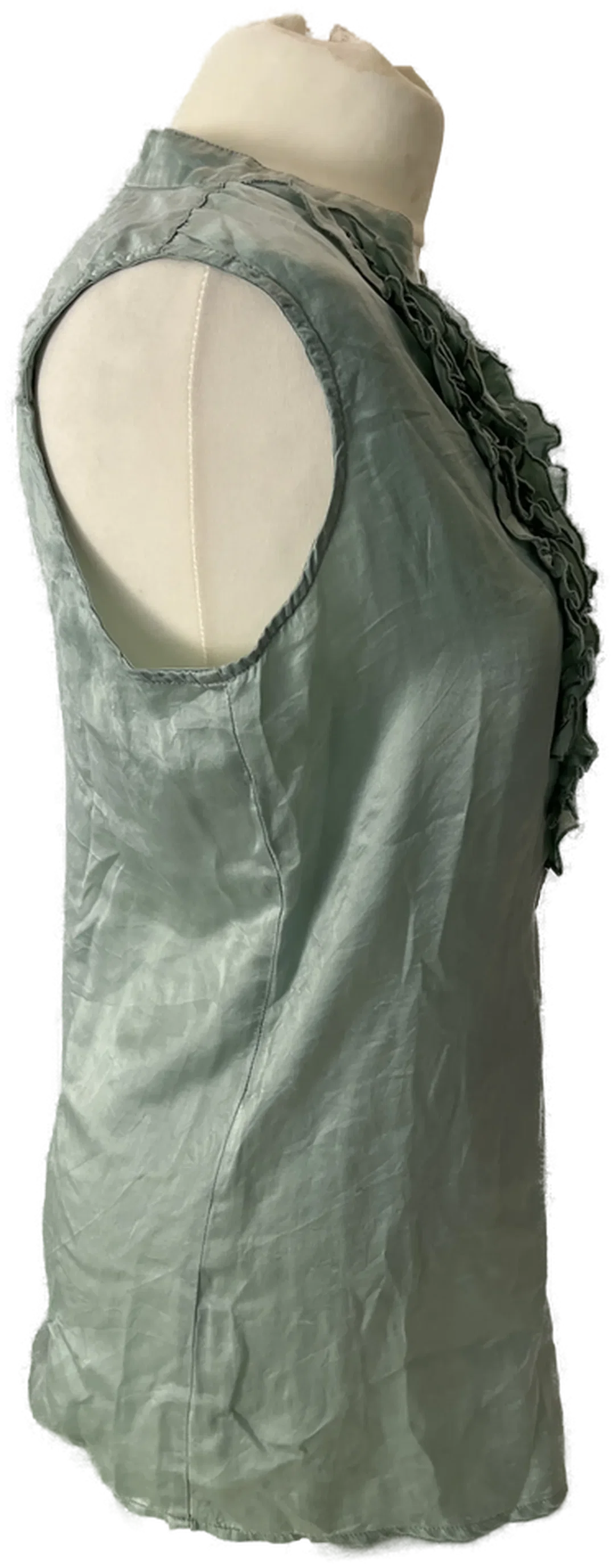 BLAUMAX Damenbluse reine Seide Gr. S – Bild 3