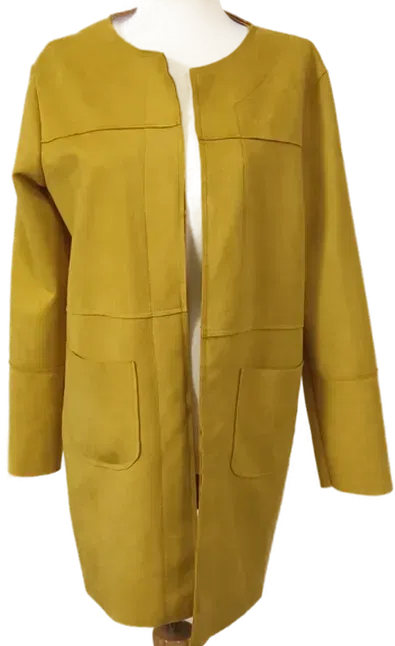 Pittarello Damen-Anzugjacke in gelb Gr. S - Bild 4