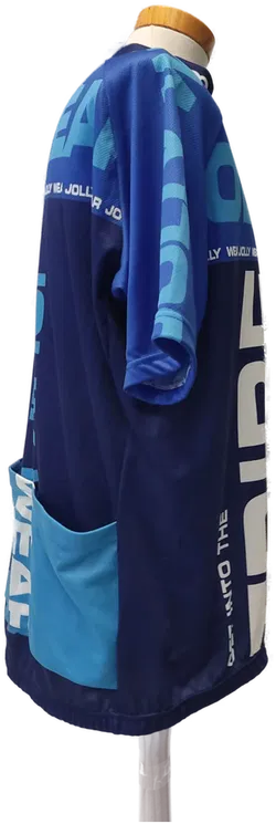 JOLLYWEAR Herren Fahrradtrikot blau -  Gr. 4XL - Bild 2
