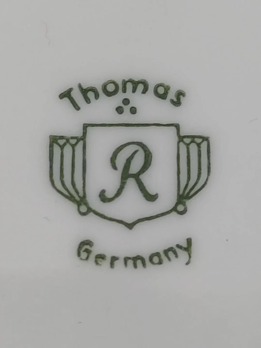 Vintage Porzellan-Deckeldose mit Schilf- und Libellen-Motiv, von Thomas Porzellan (Rosenthal), 13 x 9 x 6cm – Bild 6