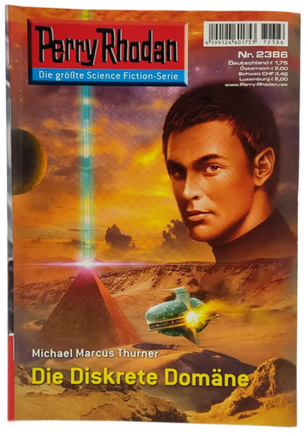 Romanheft Perry Rhodan Die Diskrete Domäne Erstauflage Nr.2386 - Bild 1