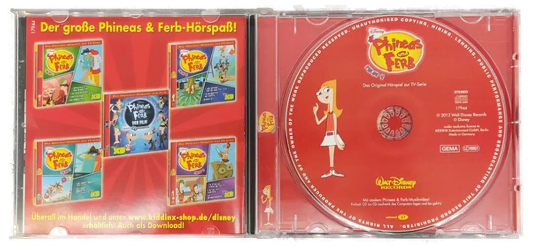 CD Disney "Phineas und Ferb Folge 4" Hörspiel – Bild 3