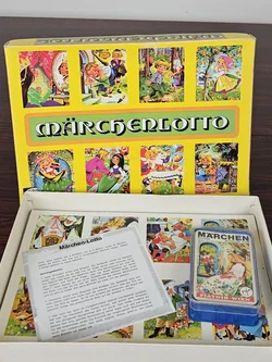 MärchenLotto - Vintage Gesellschaftsspiel - TIGER - Bild 2