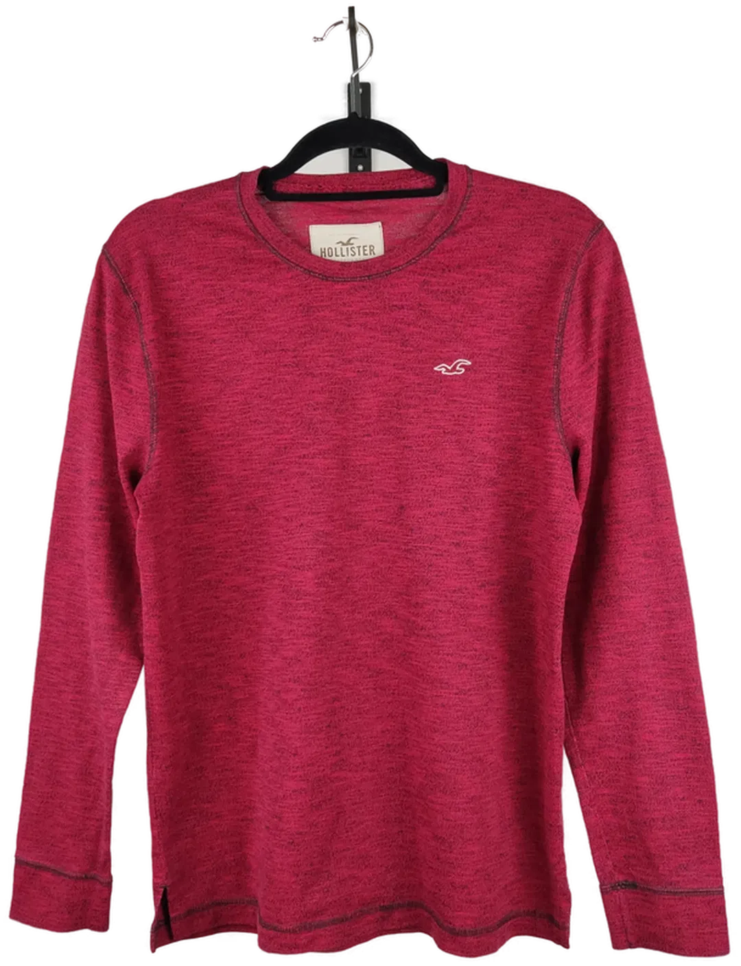 Hollister Herren Shirt Langarm rot - S/46 - Bild 4