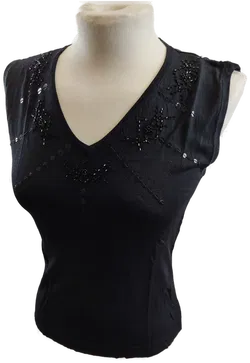 Top mit Pailletten  - Bild 3