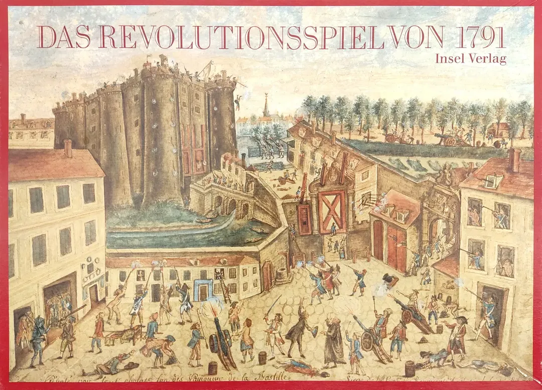Das Revolutionsspiel von 1791 - Gesellschaftsspiel - Insel Verlag  - Bild 1