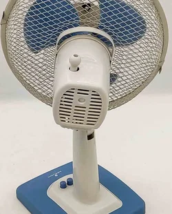 Mizushi Tischventilator Blau-Weiß – 43 cm Höhe, Oszillierend & Kraftvoll - Bild 3