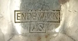Endemann Wien Butterkühler Alpacca-Silber – Vorschau 5
