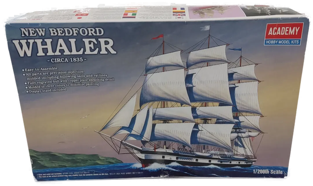 Acadamy New Bedford Whaler ca. 1835 Bausatz 1994 - Bild 1