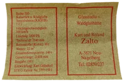 Glasstudio Waldglashütte Glaslokomotive - Bild 6