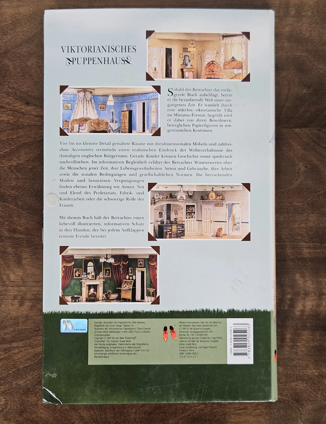 Viktorianisches Puppenhaus. Ein Spiel- und Aufklappbuch. – Bild 2