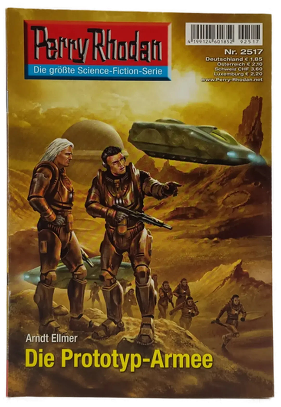 Romanheft Perry Rhodan Die Prototyp-Armee Erstauflage Nr. 2517 - Bild 1