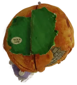 Oster-Deko Karottenhasenhaus Diorama Ton/Keramik Höhe ca 10,3cm - Bild 5