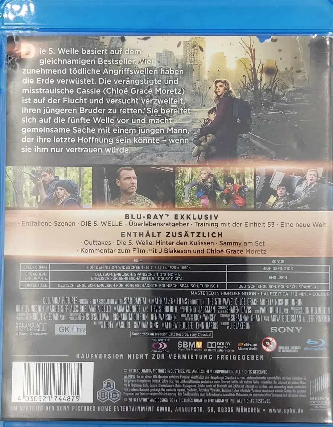 Blu-Ray "Die 5 Welle" – Bild 2