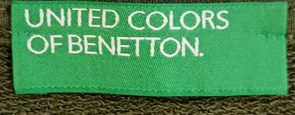 United Colors of Benetton Damenmidikleid olivgrün Gr. L/G – Bild 3