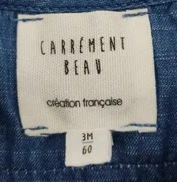 Carrement Beau - Baby Body Gr. 60/3M - Bild 2