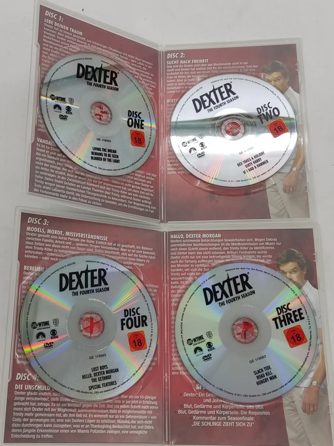 4 DVD's "Dexter" Die vierte Season – Bild 2