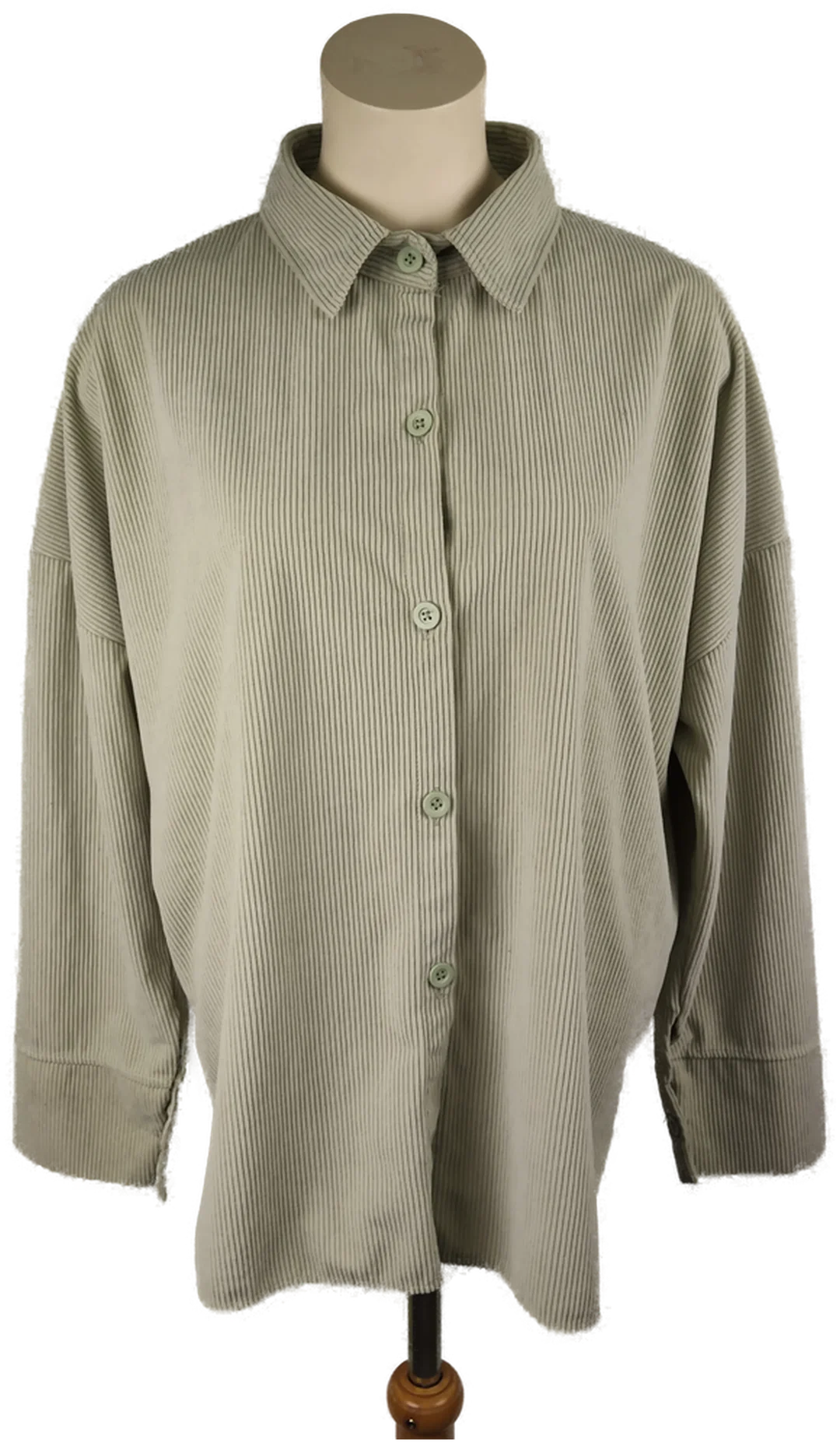 Damenovershirt Größe 42 Olivgrün | Herbstlicher Charakter – Bild 1