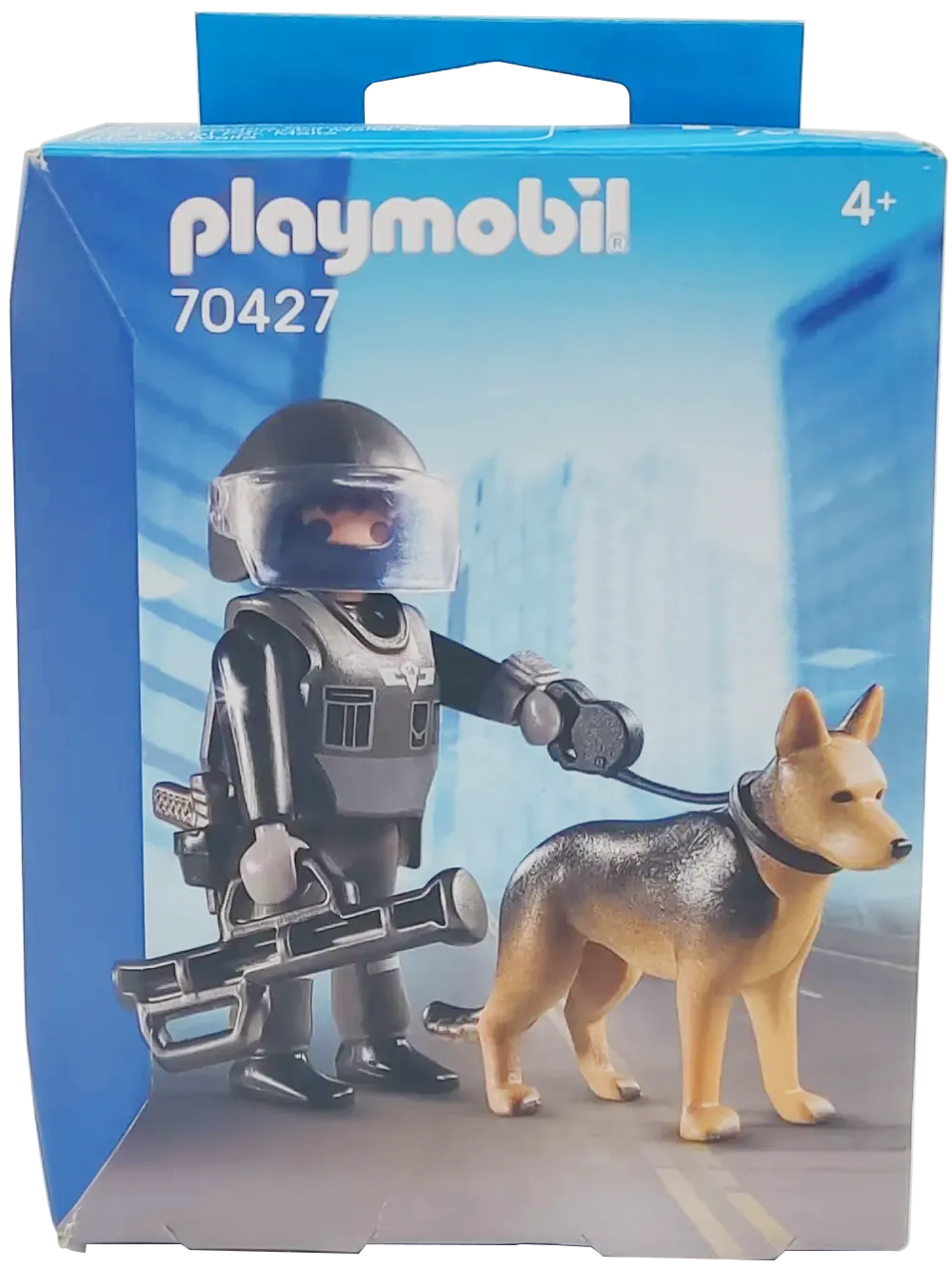 PLAYMOBIL 70427 Spielzeugfiguren SEK-Polizist mit Spürhund - Bild 1