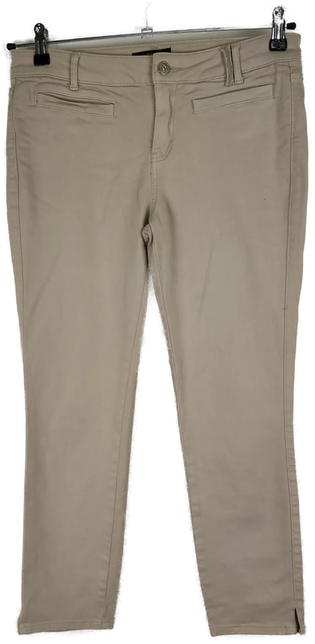 Damenhose s.Oliver Beige Baumwolle W38 L32 | Sommerleicht - Bild 4